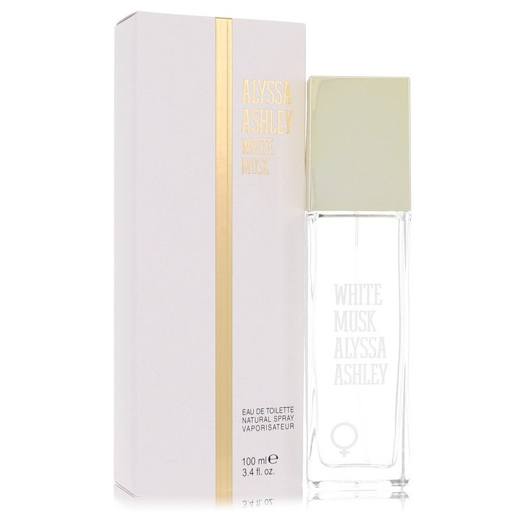 Alyssa Ashley White Musk by Alyssa Ashley Eau De Toilette Spray 3.4 oz Alyssa Ashley White Musk by Alyssa Ashley Eau De Toilette Spray 3.4 oz